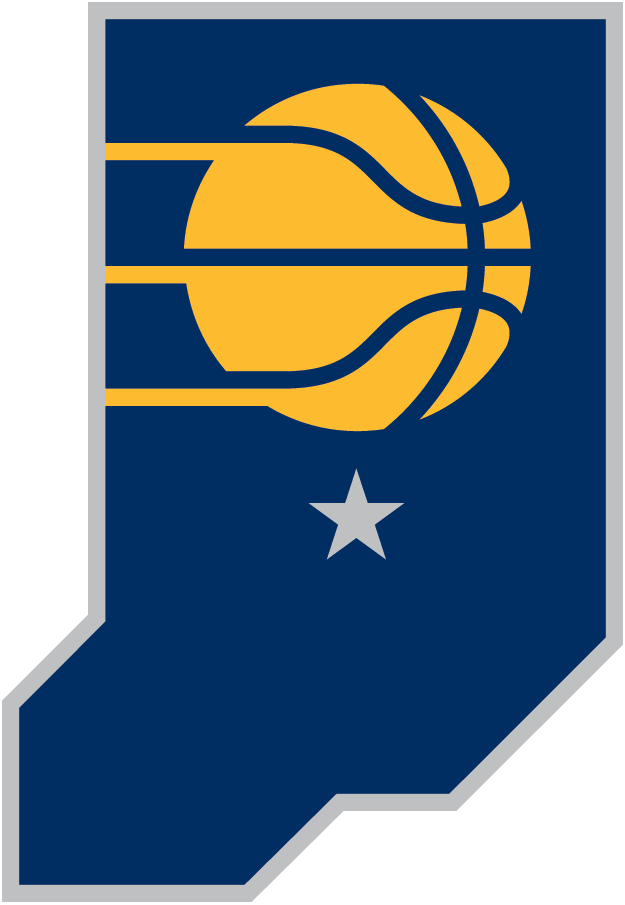 Indiana Pacers 2017-2018 Pres Alternate Logo iron on paper